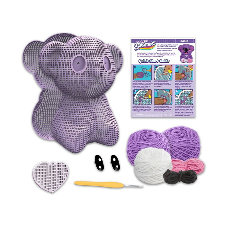 ポケットクリッター　コアラ PlayMonster Latchkits Yarnimals - Koala - Walmart.com