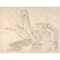 thumbnail image 3 of John Flaxman 24x20 Black Modern Framed Museum Art Print Titled - Pope's Odyssey, Book 12 (1792), 3 of 5