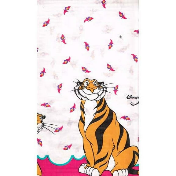 Aladdin Vintage 1992 'Jasmine and Rajah' Paper Table Cover (1ct)