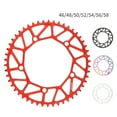 thumbnail image 6 of Aoanydony Chain Ring - Easy To Install Durable Wide Compatibility - Bike Crank Bicycles Crank Bike Crank set 50T red, 6 of 6