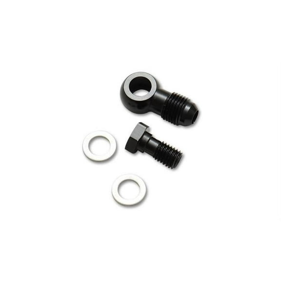 Vibrant Performance 11500 VIB11500 -3AN MALE BANJO FITTING 8MM X 1.0 METRIC; ALUMINUM   2 WASHERS