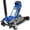 Blue, variant on Kicctian 3 Ton Heavy Duty Low Profile Hydraulic Racing Floor Jack - Dual Piston Quick Lift Pump - 2.95–15.35 Inch Lifting Range for Car, SUV, Truck, Garage - Blue