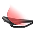 thumbnail image 4 of Asiento de bicicleta Soledad Cojín de ciclo fibra de carbono Ajuste universal 24cmx14.3cmx7.5cm, 4 of 10