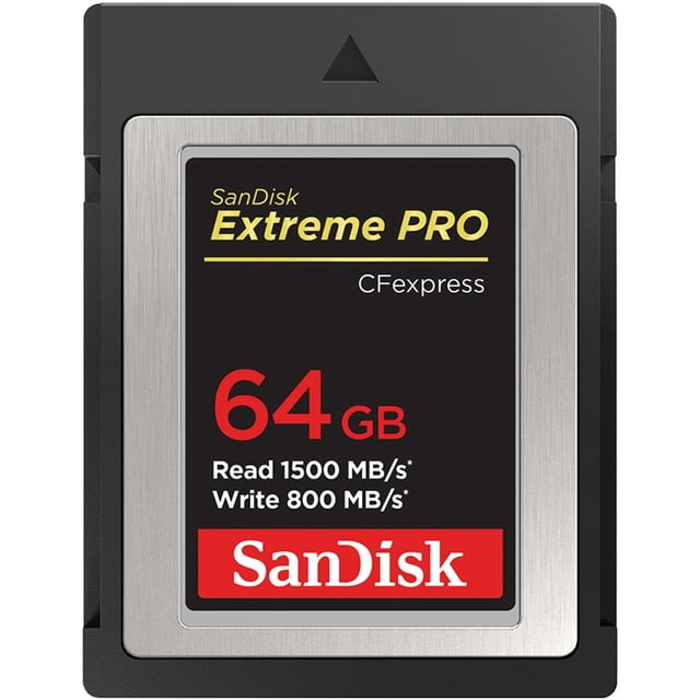 Tarjeta CFexpress 64GB SANDISK Extreme PRO Graba 4K 1500MB/s SDCFE-064G-GN4NN SanDisk SDCFE-064G-GN4NN