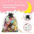 thumbnail image 3 of Bolsas de organza con diseño de estrellas con forma de luna, 9 x 12 cm, 150 unidades, 3 of 6