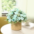 thumbnail image 6 of YIKA 7 Pcs Artificial Flowers Fake Roses, Colorful Roses for Spring Summer Indoor Table Wedding Decorations Mother's Day Easter Gifts Flowers, 6 of 7