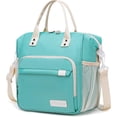 thumbnail image 1 of Xianlin-Sacs à Lunch pour Femmes - Boîte à Lunch Femme Réutilisable Sac Adulte pour le Travail, Vert Sarcelle, 1 of 4