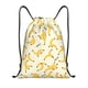 thumbnail image 1 of Fotbe Banana Bolsa Mochila con Cordón Estampada, Bolsa de Gimnasio Deportiva, Bolsa Cinch, Bolsa con Cordón para Hombres y Mujeres-Small, 1 of 6