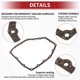 thumbnail image 4 of Empaque de cárter de aceite para automóvil, empaque de cárter de aceite de transmisión, sello de cárter de aceite No.313973MX0A para Nissan Versa 2012-2017, para Nissan Versa Note 2014-2017, 4 of 7