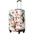 thumbnail image 2 of Watercolor Floral With Butterflies Luggage Cover Washable Elasticated Luggage Covers for Suitcase tsa Approved Stylish Dust and Scratch Resistant Luggage Case Protector for Kids and Adults -, 2 of 6
