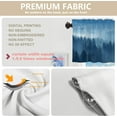 thumbnail image 6 of Misty Forest Mystical Kitchen Valances for Windows,Mountain Pine Fog Fantasy Fairy Valances Curtains Multilayer Polyester Drapes for Kitchen Bedroom 1 Pack 52X18 Inches, 6 of 6