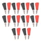 thumbnail image 3 of Conector tipo banana de 4 mm, buena conductividad eléctrica, terminales de conector de transmisión estable para equipos industriales, 3 of 5