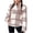 Khaki, variant on Women's Plaid Quarter Zip Pullover, Stand Collar Fleece Sweatshirt with Pockets, Long Sleeve Plaid Casual Top, Soft Brushed Fleece Shirt for Women, Comfortable Grid Design Fall Winter Wear Khaki