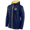 thumbnail image 2 of Men's Fanatics Navy Cal Bears Ball Carrier Full-Zip Hoodie, 2 of 3
