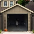 thumbnail image 2 of MOQIN Halloween Garage Door Decorations 1.8 x 4 m, Creative Scary Halloween Garage Door Cover, Halloween Garage Door Banner Backdrop Horror Grim Reaper Tomb Outdoor Decorations, 2 of 6