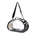 thumbnail image 2 of STARTIST Collapsible Soft Sided Pet Carriers Clear for Puppy Small Medium Dogs Hiking Gold S, 2 of 9