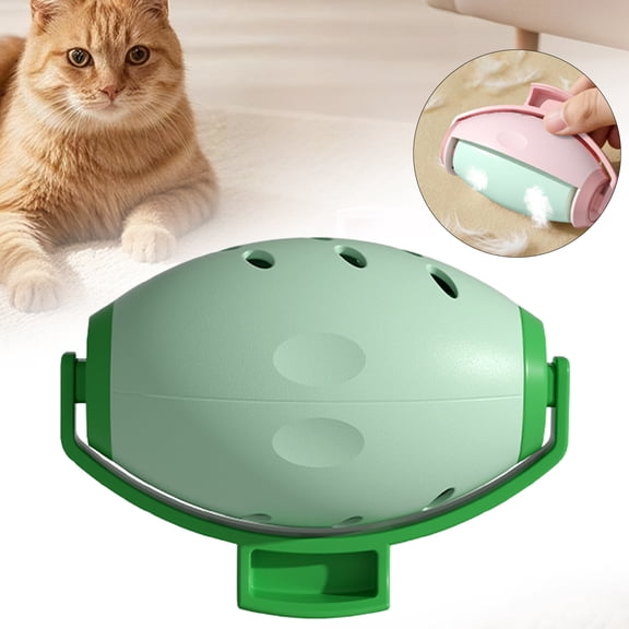 Reusable Lint Rollers for Pet Hair Washable Dog Hair Remover Sticky Dogs Lint Roller Handheld Fabric Hair Remover for Clothing Furniture Sofa Carpet Bedding Home Travel(Green)