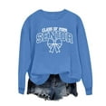 thumbnail image 4 of Uootdi Oversized Long Sleeve Shirt Gift Crewneck Senior Class of 2026 Graduation Sweatshirt for Women Teen Girls Pullover, 4 of 5