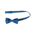 thumbnail image 4 of CTM  Woven Bow Tie and Handkerchief Set (Men), 4 of 6