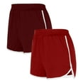 thumbnail image 1 of Timegard Shorts pour Femmes 2 Pcs Shorts d'Été Décontractés de Plage Shorts d'Entraînement Taille Élastique Shorts Confortables avec Poches, 1 of 2