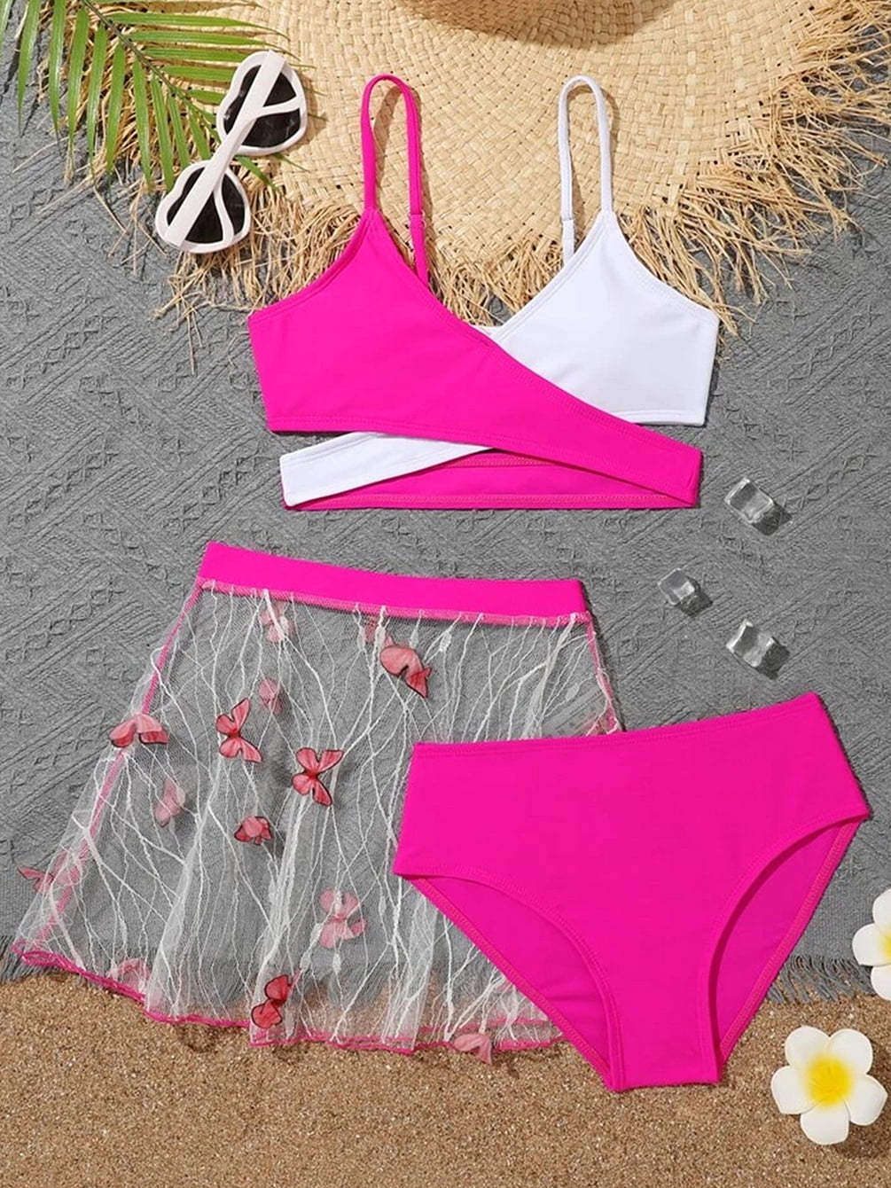新品★Mbeaute Fairy pearl ruffle swimsuit 新品☆Mbeaute Fairy pearl ruffle swimsuit - メルカリ