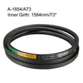 thumbnail image 3 of Uxcell A-1854/A73 Drive V-Belt Inner Girth 73 inch Industrial Power Rubber Transmission Belt, 3 of 5