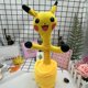 thumbnail image 3 of Muñeca eléctrica de dibujos animados de Pokémon Pikachu que se puede grabar, canta y baila, muñecas lindas, regalos de cumpleaños para niños, juguetes, 3 of 5