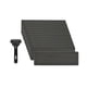 thumbnail image 4 of Alfombrillas Antideslizantes Macarena para Escalones de Escalera 15x Gris 6x24in, 4 of 8