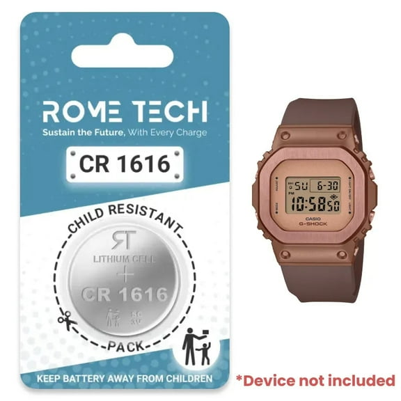 Replacement Battery for G-SHOCK GMS5600BR-5 Watch