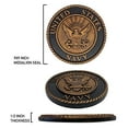 thumbnail image 3 of United States Navy Seal | Framed Historic Military Seal Shadowbox | 20L X 20W" Inches, 3 of 6