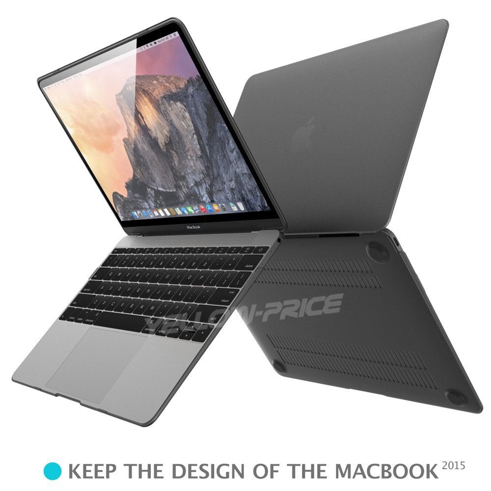 New Premium MacBook Case Rubberized Shell for 2015 Macbook Retina 12inch A1534