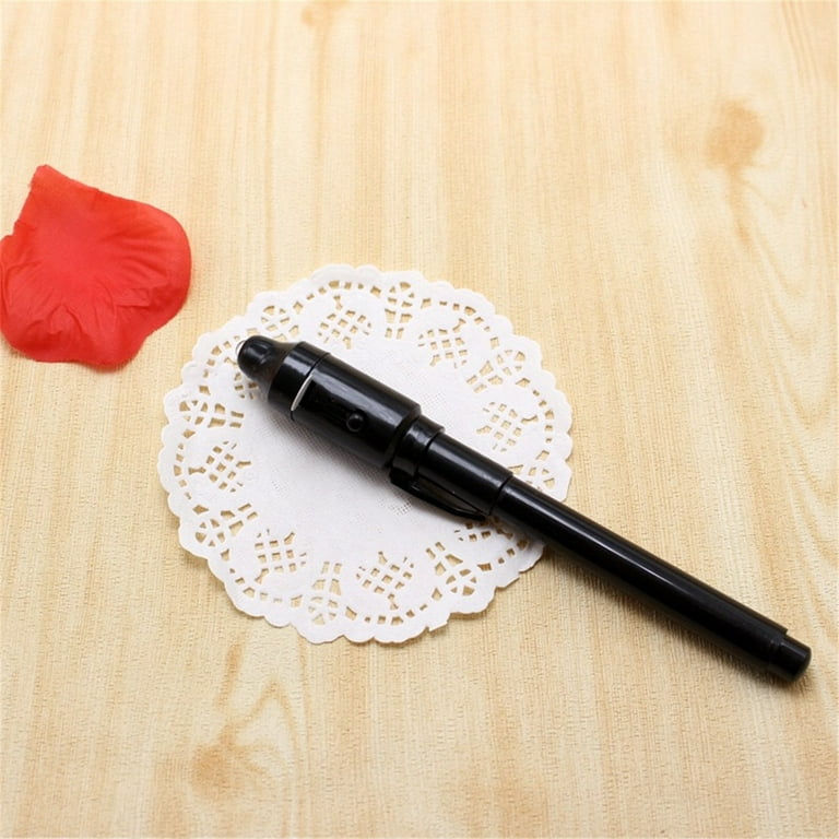 Uv Invisible Ink Pen (Secret Message Marker, Money Checker Tool