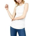 thumbnail image 2 of Bar III Womens Ribbed Tank Top (White, L), 2 of 3
