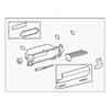 Genuine OE Lexus Glove Box Assembly - 55550-53140-C3