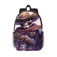 thumbnail image 1 of Lukts Cool Skull Cowboy Pattern 15 Inch Student Backpack, Waterproof Laptop Backpack with Adjustable Shoulder Straps, Lightweight Travel, Campus Backpack, Unisex, 1 of 6