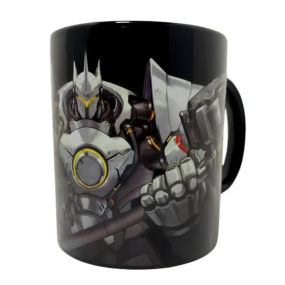 Overwatch Ceramic Coffee Mug with Reinhardt Battle Ready