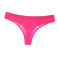 thumbnail image 1 of Culottes pour Femmes en Forme de T, Taille Basse Élastique, Culottes pour Robe Rose, 1 of 9