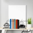 thumbnail image 2 of Shinelab Logistics Metal Bookends, Shipping Bookshelf Office Decor, Logistics Gift 12808, 2 of 5
