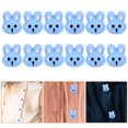 thumbnail image 2 of Miangastore 12pcs Easter Themed Resin Buttons Small Rabbit Design for Sewing and Crafts, 2 of 8