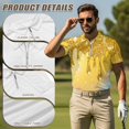 thumbnail image 5 of HUIACONG Glitter His and Hers Matching Golf Sets Couples Matching Wear Sleeveless Golf Tops for Women Lightweight Mens Short Sleeve Collared Golf Shirt Man S, 5 of 6