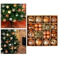 thumbnail image 6 of 36Pcs Christmas Ball Ornaments Christmas Tree Baubles Crafts, Party Supplies Christmas Tree Hanging Balls Ornaments for Party orange, 6 of 8