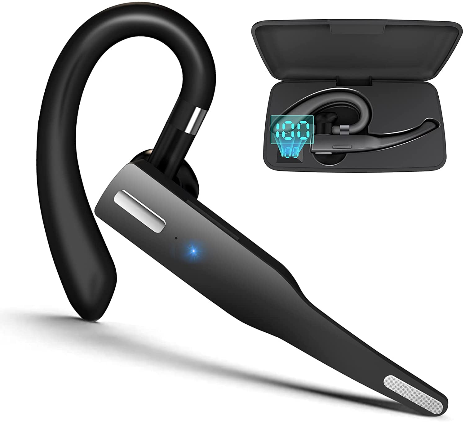 Bluetooth Headset Microphone Noise Canceling Wireless Bluetooth 