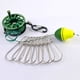thumbnail image 2 of Cerradura De Pesca Hebilla de bloqueo de pesca portátil suave con carrete accesorios para exteriores (verde) Ehuebsd Para Estrenar, 2 of 9