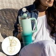 thumbnail image 3 of Accessoires de Lettres Réglables 2 Pcs Breloques Papillon pour Gobelet Nom Id Poignée Breloques Forme de Cœur Identification Accessoires Tasse Thé au Lait, 3 of 8