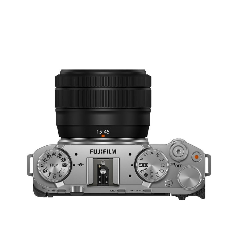 Fujifilm X-M5 Mirrorless Digital Camera, Lightweight Silver Body
