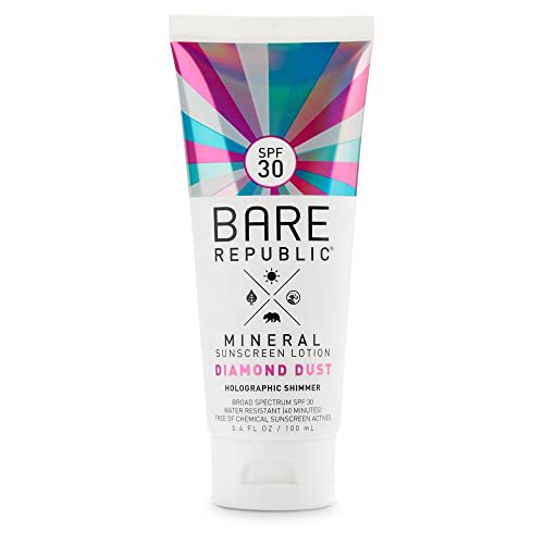 Bare Republic Diamond Dust Shimmer Mineral Sunscreen SPF 30 Sunblock
