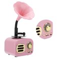 thumbnail image 4 of Small Vintage Speaker, Mini Bluetooth Speaker, Portable Speaker, For Worker Travel Office Outdoors, 4 of 5