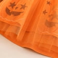 thumbnail image 6 of OJSFQUFP Girls Skirt Halloween Girl Dress Pumpkin Print Long Sleeve Sweet Performance Puff Dress, 6 of 8