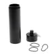 thumbnail image 4 of Caja de Píldora a Prueba de Agua Baoblaze Mini Lvero Contenedor cápsula Estuche con 3 compartimentos Separados Al Aire Libre 80 mm Negro Sostenedor de la cápsula impermeable, 4 of 8