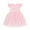 Pink(Two), variant on Bagilaanoe Toddler Baby Girl Birthday Dress Letters Embroidery Fly Sleeve A-line Princess Dresses 18M 24M 3T 4T Kid Patchwork Tulle Skirt
